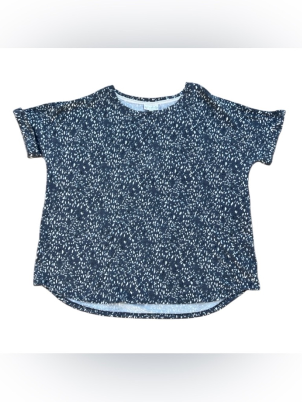 Wonderly Roll Sleeve Tunic Tee